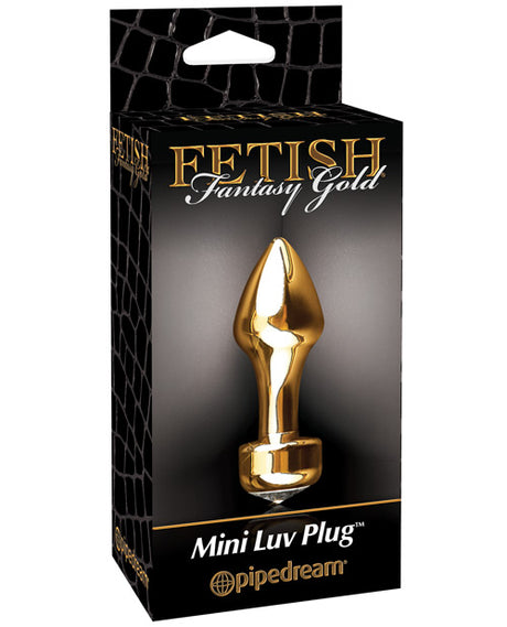 Fetish Fantasy Gold Mini Luv Plug - Gold by Fetish Fantasy Gold