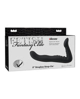 Fetish Fantasy Elite 8" Strapless Strap On - Black by Fetish Fantasy Elite