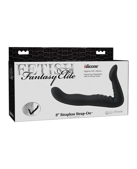 Fetish Fantasy Elite 8" Strapless Strap On - Black by Fetish Fantasy Elite