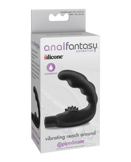 Anal Fantasy Collection Vibrating Reach Around - Black by Anal Fantasy Collection