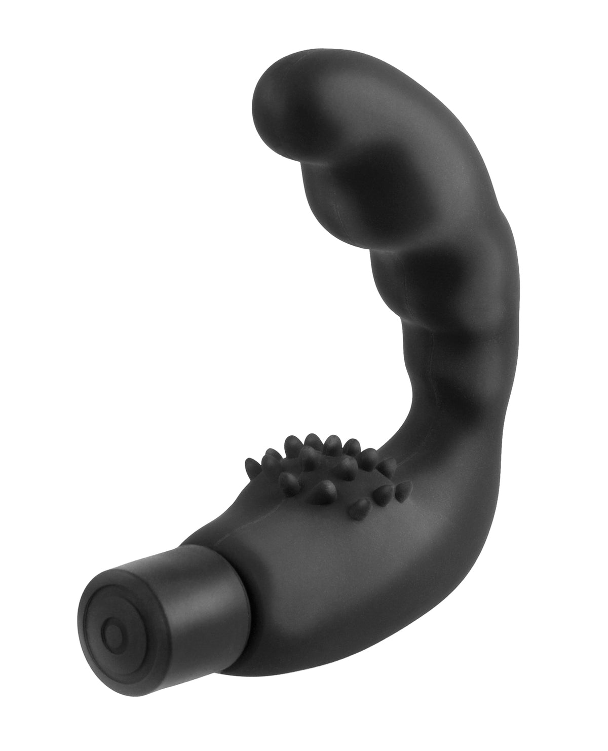 Anal Fantasy Collection Vibrating Reach Around Anal Toy — Black