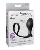 Anal Fantasy Collection Ass Gasm Advanced Plug w/Cockring by Anal Fantasy Collection