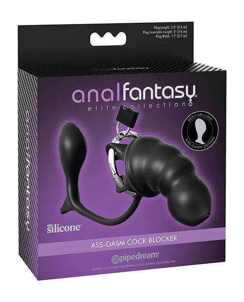 Anal Fantasy Elite Collection Ass-Gasm Cock Blocker by Anal Fantasy Elite Collection