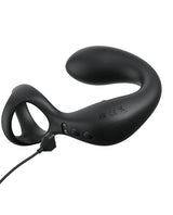 Anal Fantasy Elite Ass-Gasm Taint-Alizer P-Spot Vibrator — Black