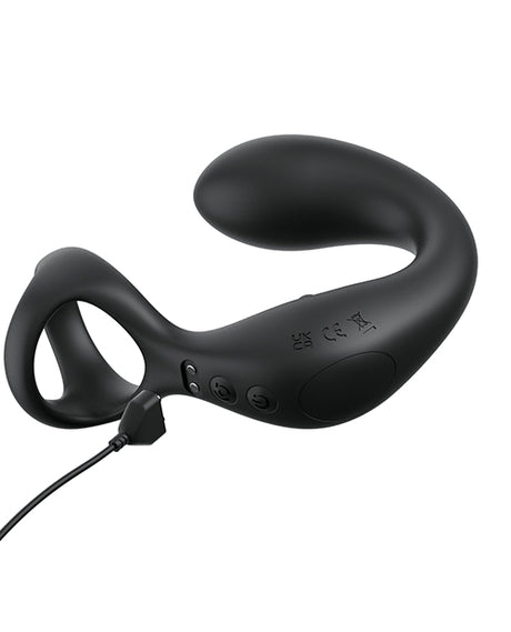 Anal Fantasy Elite Ass-Gasm Taint-Alizer P-Spot Vibrator — Black
