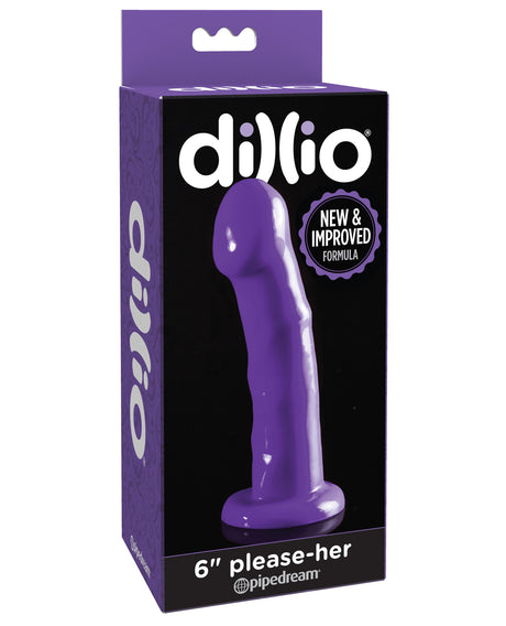 Dillio 6" Please Her - Purple by Dillio