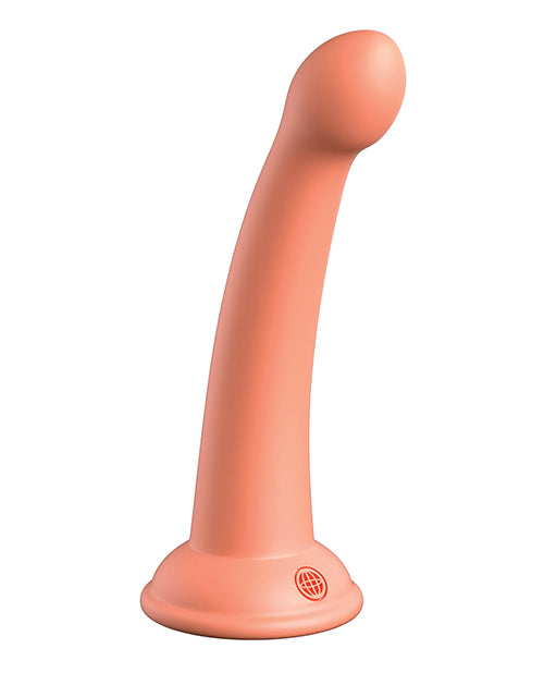 Dillio Platinum 6" Secret Explorer Silicone Dildo - Peach by Dillio