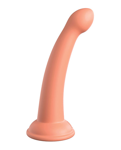 Dillio Platinum 6" Secret Explorer Silicone Dildo - Peach by Dillio