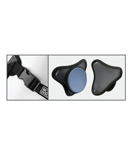 Dillio Platinum Body Dock SE Fantasy Kit — 2 Platinum Silicone Dildos