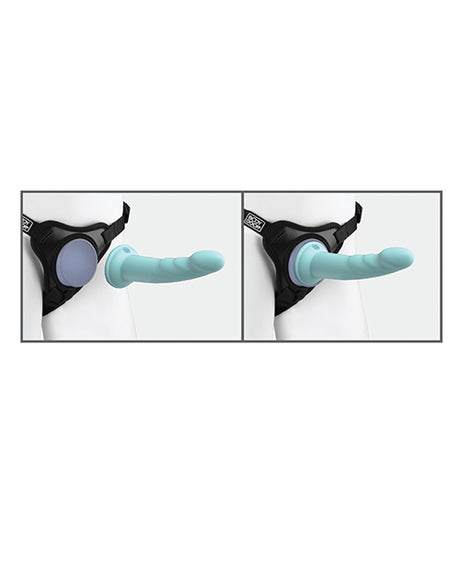 Dillio Platinum Body Dock SE Fantasy Kit — 2 Platinum Silicone Dildos