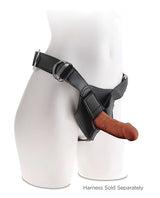 King Cock Plus 6" Triple Density Cock - Brown by King Cock