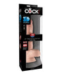 King Cock Plus 10" Triple Density Fat Cock w/Balls by King Cock