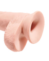 King Cock Plus 10" Triple Density Fat Cock w/Balls by King Cock