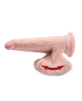 King Cock Plus 6" Triple Density Cock w/Swinging Balls - Ivory by King Cock