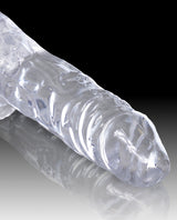 King Cock Clear 4" Cock w/Balls by King Cock