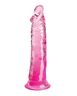 King Cock Clear 8" Dildo - Pink