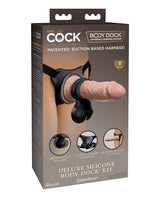 King Cock Elite Deluxe Silicone Body Dock Kit by King Cock Elite
