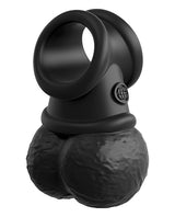 King Cock Elite Ultimate Vibrating Silicone Body Dock Kit w/Remote by King Cock Elite
