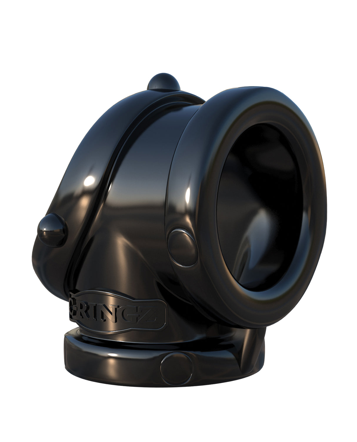 Fantasy C-Ringz Rock Hard Cock Pipe - Black by Fantasy C-Ringz