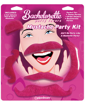 Pipedream Bachelorette Party Favors Mustache Party Kit by Bachelorette Party Favors