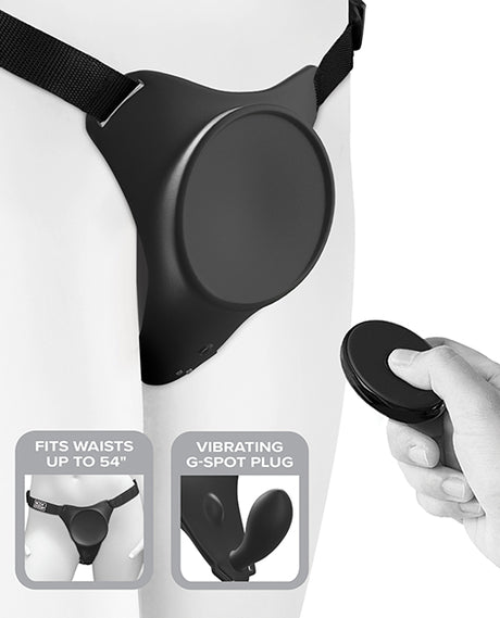 Body Dock G-Spot Pro Vibrating Strap-On Harness