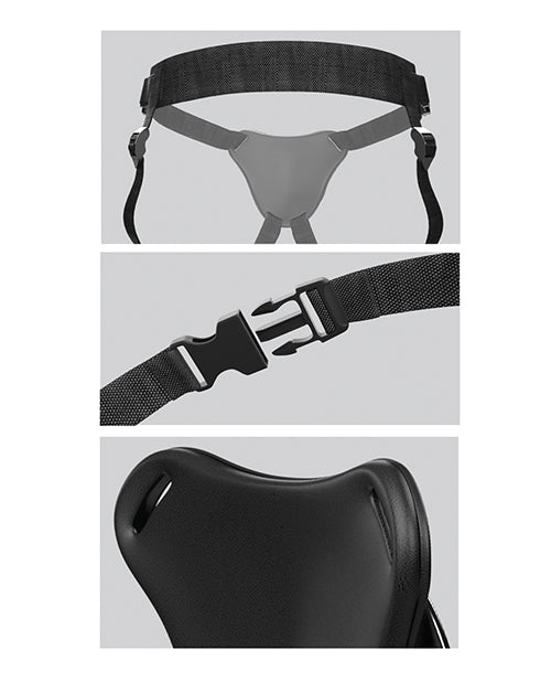 Body Dock Original Universal Strap-On Harness — 3.4in Dock