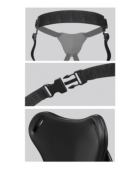 Body Dock Original Universal Strap-On Harness — 3.4in Dock