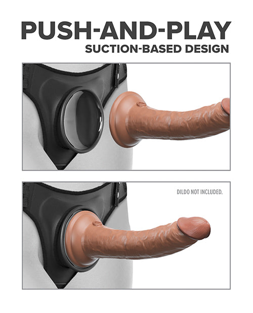 Body Dock Strap-On Suspenders with Suction Dock