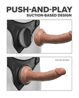 Body Dock Strap-On Suspenders with Suction Dock