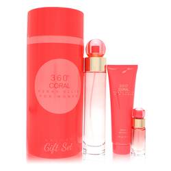 Perry Ellis 360 Coral Gift Set By Perry Ellis by Perry Ellis