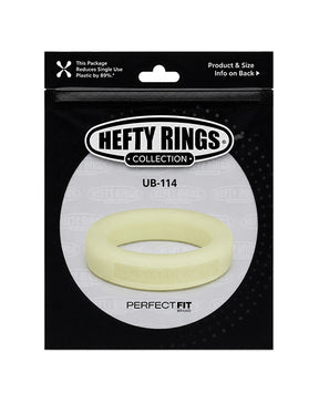 Perfect Fit Hefty Ring 1.4" Silicone - Glow In The Dark by Perfect Fit