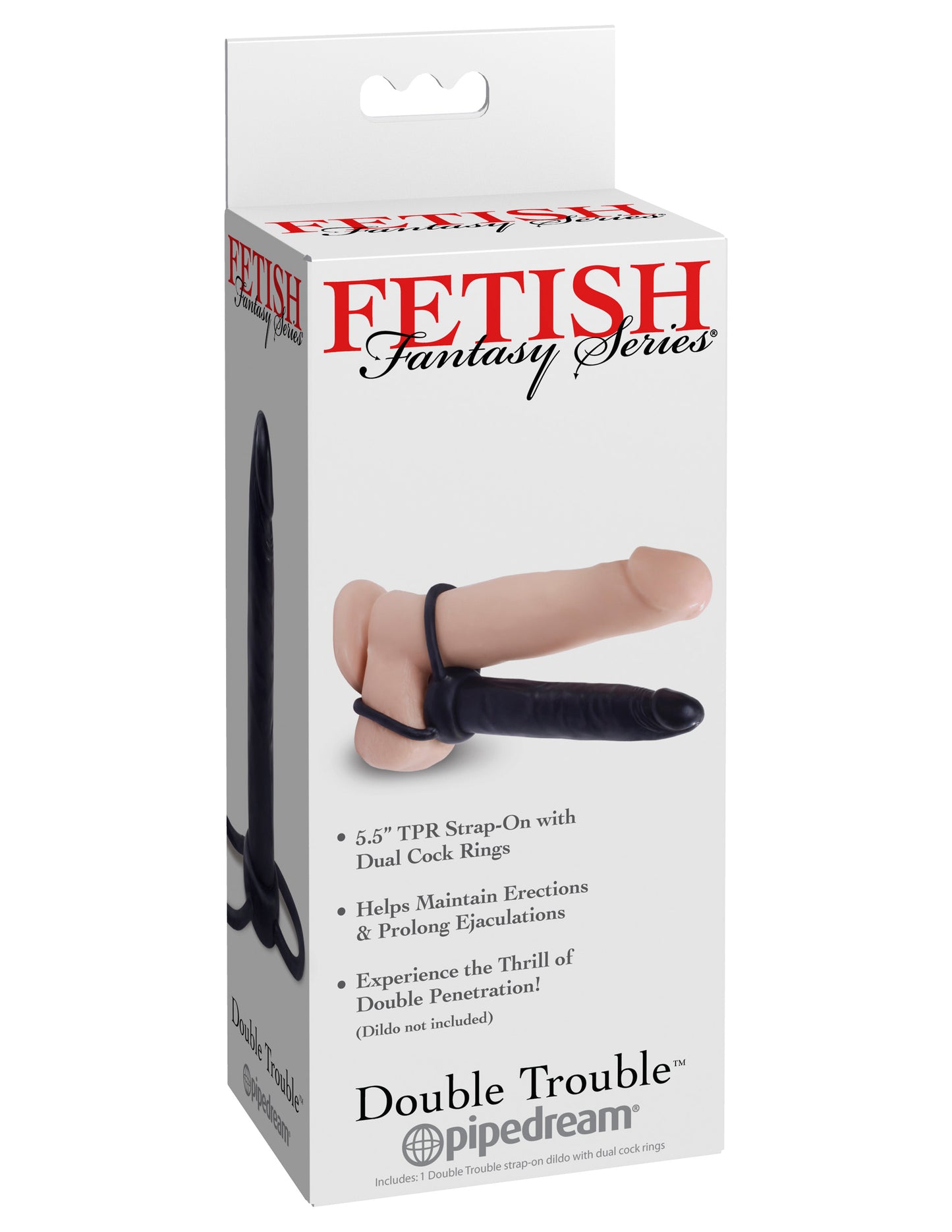 Fetish Fantasies Series Double Trouble - Black by Pipedream