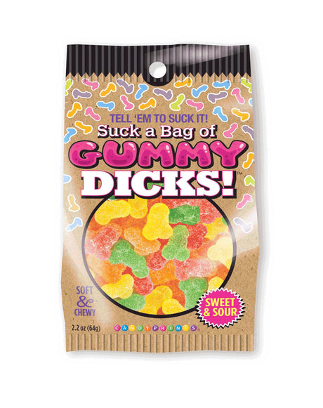 Little Genie Cheeky Adult Novelty Gummy Candy — Sugar-Coated Fruit (Bag) - LG-CP1120