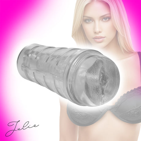 Mistress Julie Diamond Deluxe Pussy Stroker — Clear Bioskin TPE - CN-07-0571-00