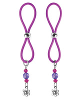 Bijoux de Nip Nipple Halos Flower Charm - Purple by Bijoux de Nip
