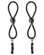Bijoux de Nip Nipple Halos Black Skull Slider - Black/Silver by Bijoux de Nip