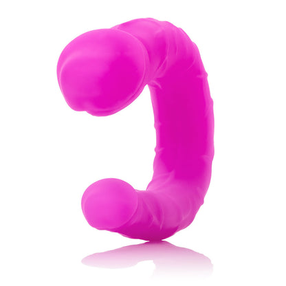 Silicone Double Dong Ac/dc Dong - Pink by CalExotics