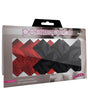 Stolen Kisses Xs - Red & Black Pack of 2 by Peekaboos