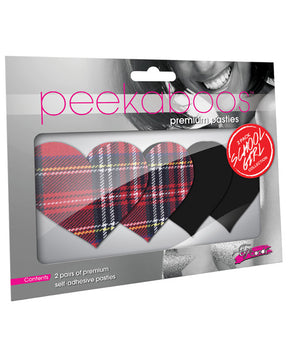 Peekaboos Schoolgirl Hearts O/S by Peekaboos