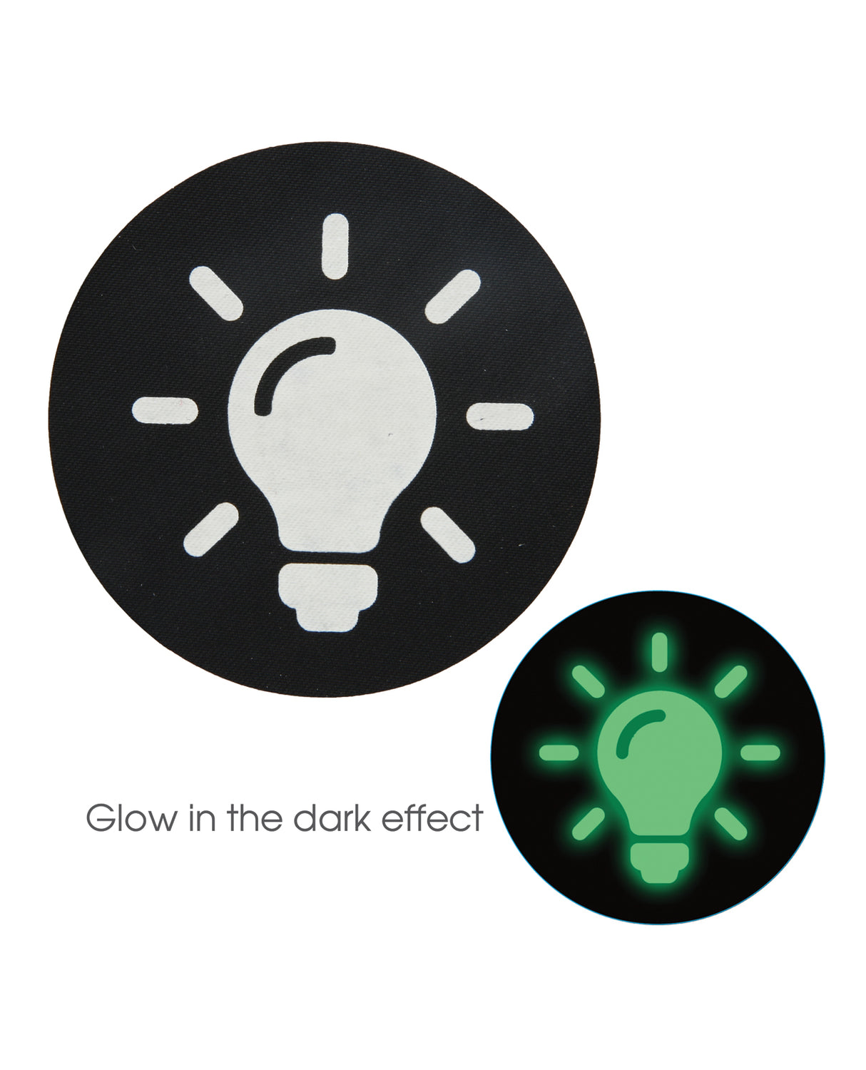 Peekaboos Glow in the Dark Light Bulb - Pack of 2 by Peekaboos