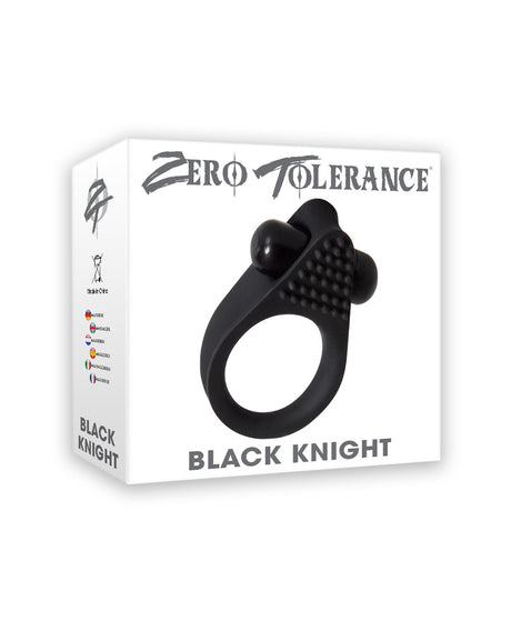 Evolved Novelties Zero Tolerance Black Knight Cock Ring - ZE-CR-3305-2