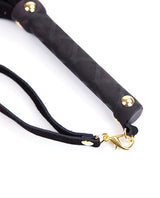 Plesur Mini Leather Flogger - Black by Plesur