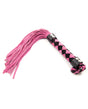 Plesur 15" Leather Flogger - Pink by Plesur