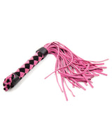 Plesur 15" Leather Flogger - Pink by Plesur
