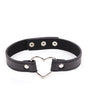 Plesur PVC Heart Connector Choker - Black by Plesur