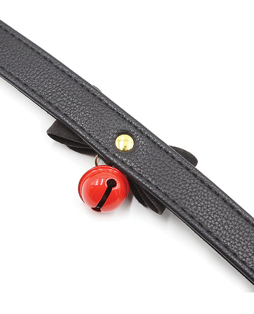 Plesur Cat Bell Bow Tie Collar - Black by Plesur