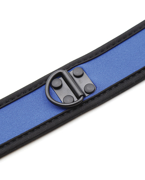 Plesur Neoprene Puppy Collar - Blue by Plesur
