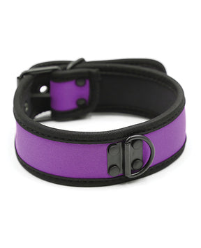 Plesur Neoprene Puppy Collar - Purple by Plesur