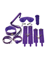 Plesur Everything Bondage 12 Piece Kit - Purple by Plesur