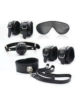 Plesur Everything Bondage 12 Piece Kit - Black by Plesur